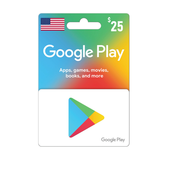 Google Play 25$ - USA account